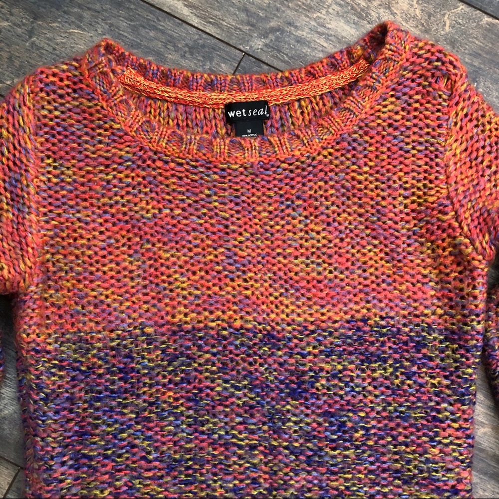 [wet seal] gorgeous cable knit sweater - Picture 2 of 4